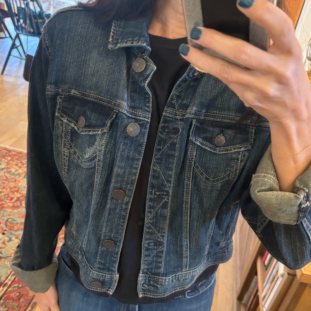 Fitted Jean jacket small